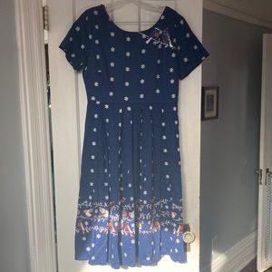 Banned Retro Snowflake and Winter Bird dress